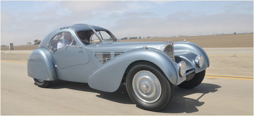 El coche más caro del mundo, un Bugatti Type 57SC Atlantic de 1936