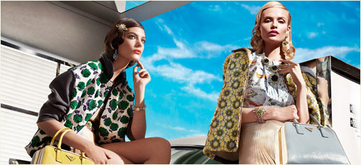 La gran fantasía del lujo: campaña Prada primavera/verano 2012