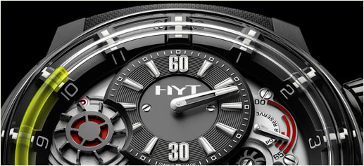 HYT H1, un reloj hidromecánico